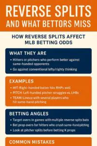 Betting reverse splits
