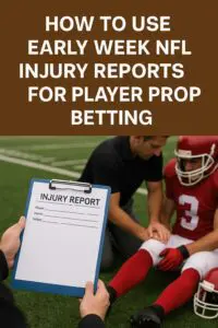 player prop NFL injury report