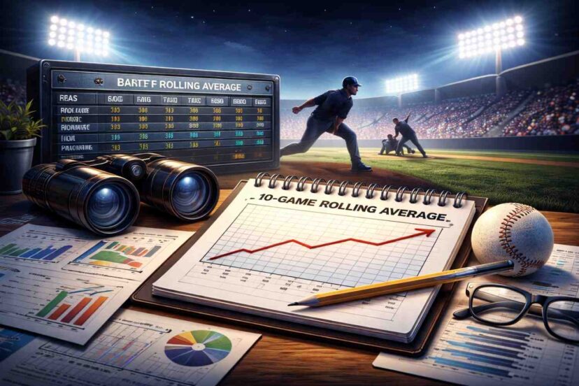 How to Use a 10 Game Rolling Average in MLB Betting