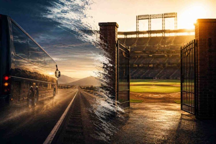 MLB first home game after road trip